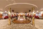 The lounge and bar area of the Magic I Nile Cruise ship